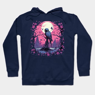 Goth Raven Hoodie